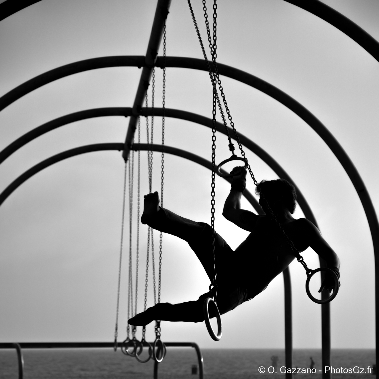 Sportif..Plage de Santa Monica, Californie, États-Unis - 24 mai 2012